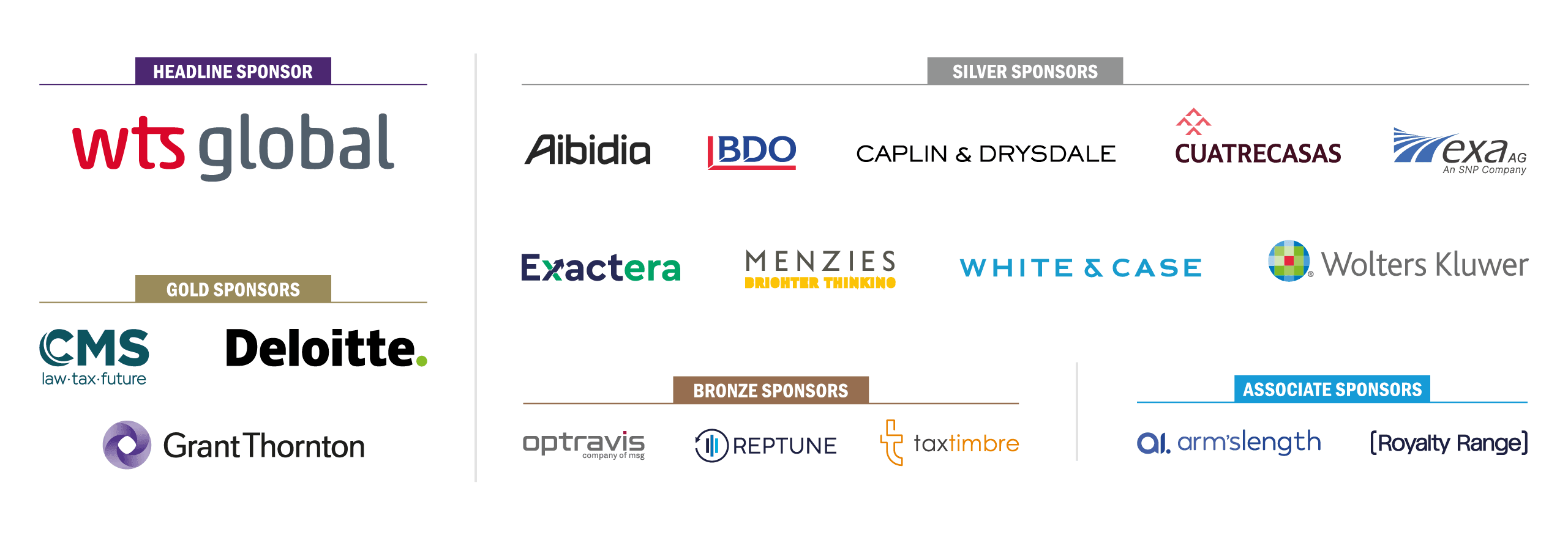 TP Europe Sponsors